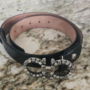 Ferragamo Crystal Leather